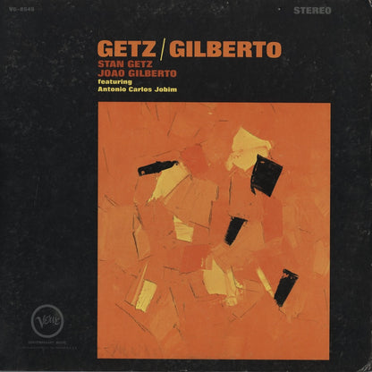 Stan Getz João Gilberto - Getz/Gilberto LP 1964 US Verve V6-8545