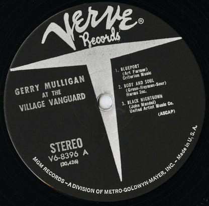 Gerry Mulligan / ジェリー・マリガン / At The Village Vanguard (V6-8396)