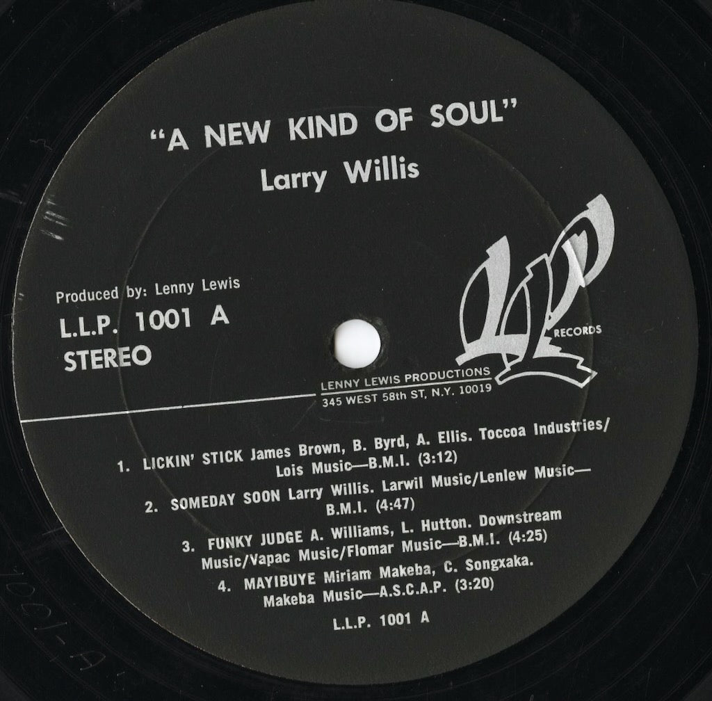 Larry Willis / ラリー・ウィリス / A New Kind Of Soul (L.L.P. 1001)