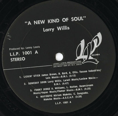 Larry Willis / ラリー・ウィリス / A New Kind Of Soul (L.L.P. 1001)