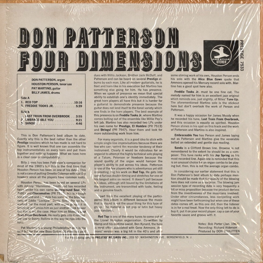 Prestige 中古レコード｜名盤セレクション｜VOXMUSIC – Page 2