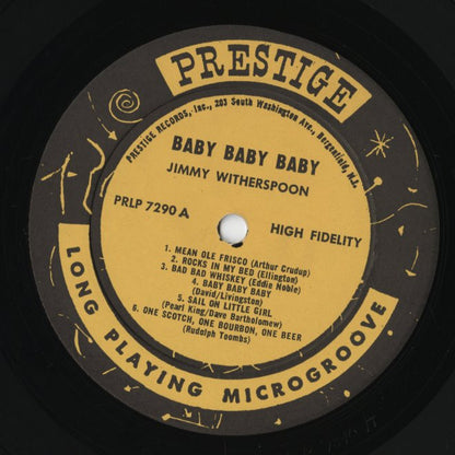 Jimmy Witherspoon / ジミー・ウィザースプーン / Baby, Baby, Baby (PRLP 7290)