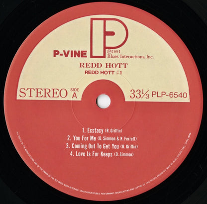 Redd Hott / レッド・ホット / Redd Hott #1 (PLP-6540)
