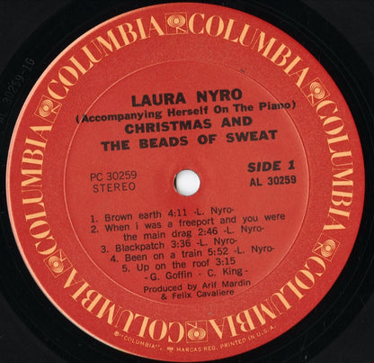 Laura Nyro - Christmas And The Beads Of Sweat (PC 30259) LP 1970's US Columbia｜中古LP