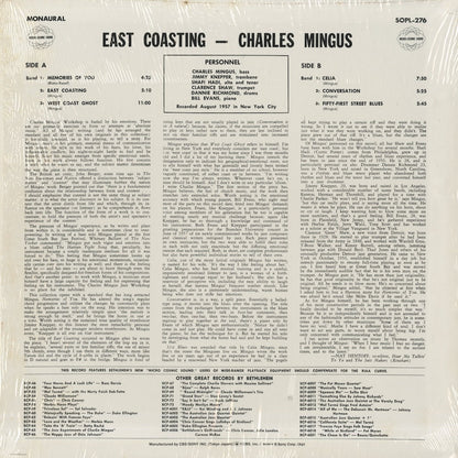 Charlie Mingus / チャーリー・ミンガス / East Coasting (SOPL-276-BH)