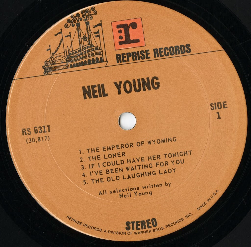 Neil Young - Neil Young (RS 6317) LP 1970 US Reprise｜中古LP