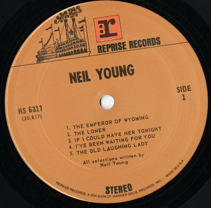 Neil Young - Neil Young (RS 6317) LP 1970 US Reprise｜中古LP