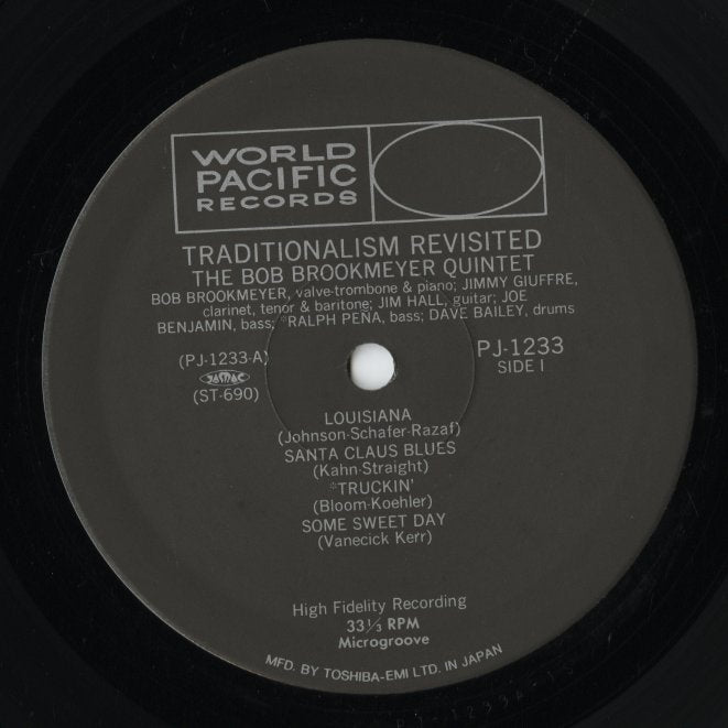 Bob Brookmeyer / ボブ・ブルックマイヤー / Traditionalism Revisited (PJ-1233)