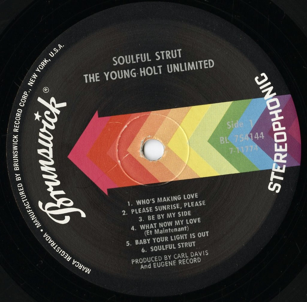 Young Holt Unlimited / ヤング・ホルト・アンリミテッド / Soulful Strut (BL 754144)