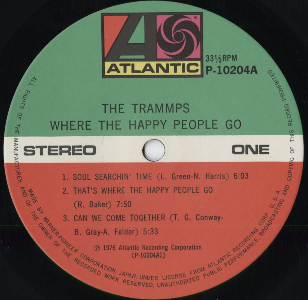 ザ・トランプス / The Trammps『Where The Happy People Go』(P-10204A