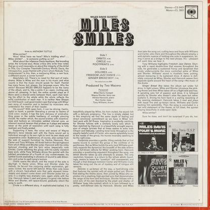 Miles Davis / マイルス・デイヴィス / Miles Smiles (CS 9401)