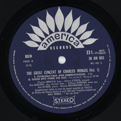 Charles Mingus / チャールズ・ミンガス / The Great Concert Of Charles Mingus -3LP (30 AM 003-004-005)