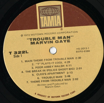 Marvin Gaye / マーヴィン・ゲイ / Trouble Man (T322L)