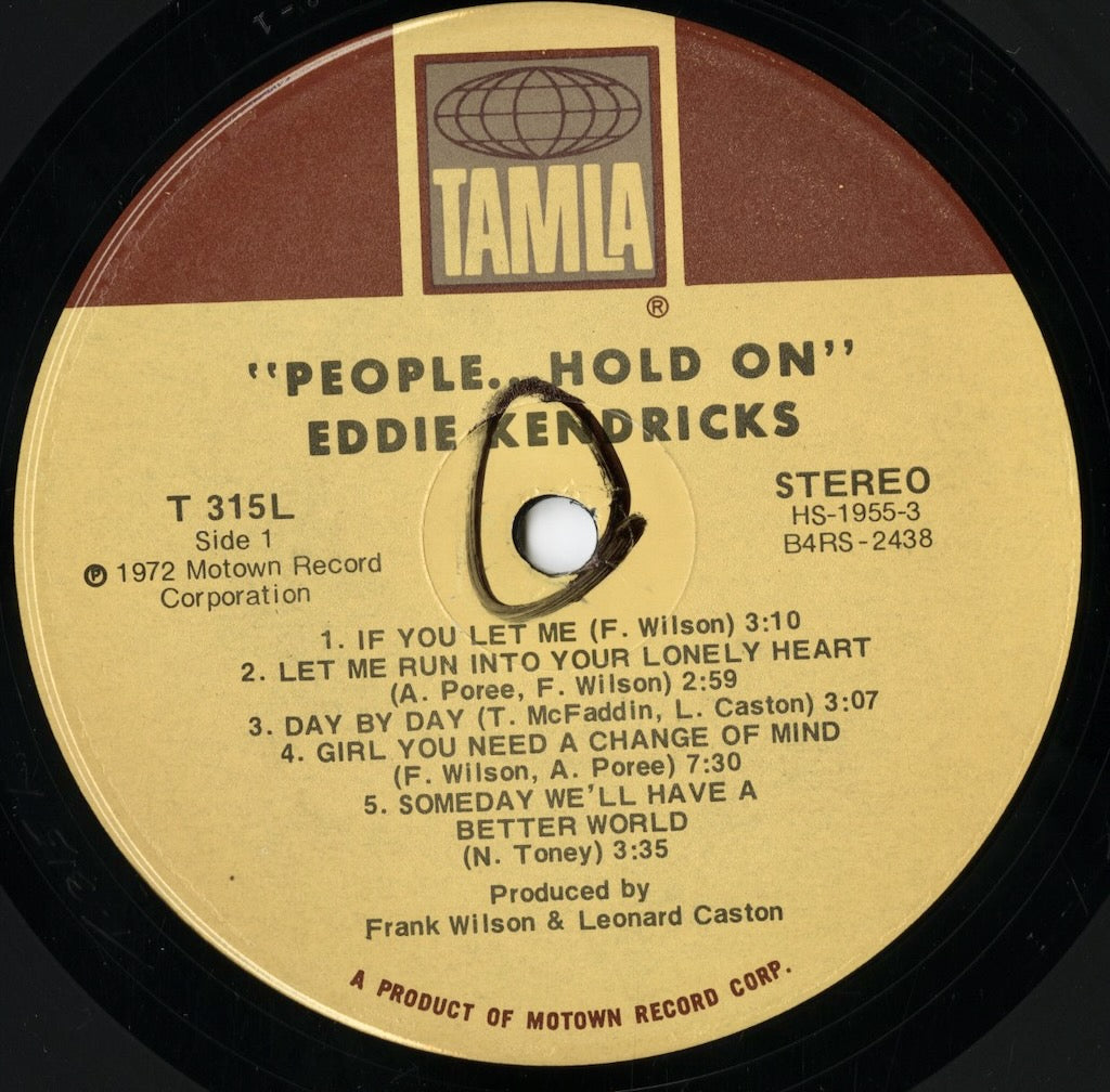 Eddie Kendricks / エディ・ケンドリクス / People Hold On (T315L