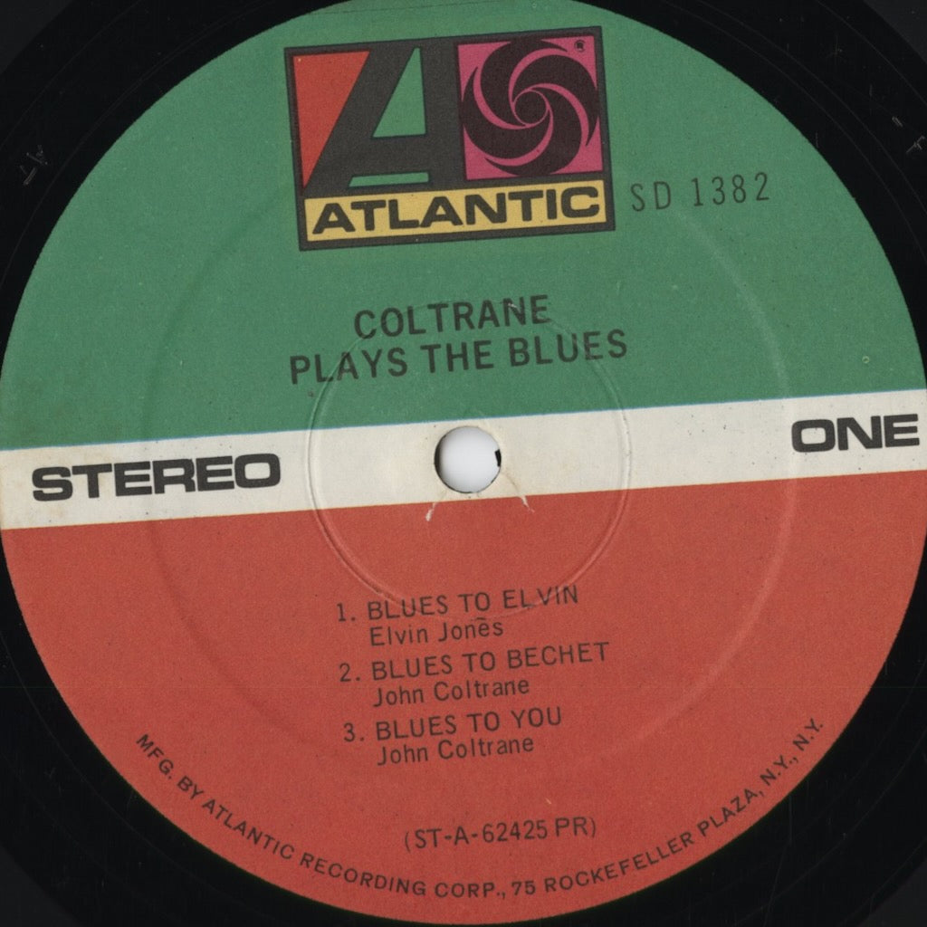 John Coltrane - Coltrane Plays The Blues (SD 1382) 1974 US Atlantic｜中古LP