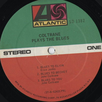 John Coltrane - Coltrane Plays The Blues (SD 1382) 1974 US Atlantic｜中古LP