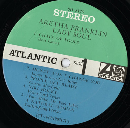 Aretha Franklin / アレサ・フランクリン / Lady Soul (SD 8176)
