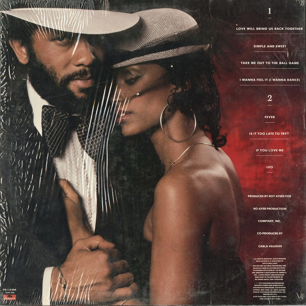 Roy Ayers – Fever (PD-1-6204) LP 1979 US Polydor | 中古LP
