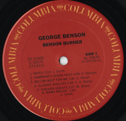 George Benson - Benson Burner (CG 33569) LP 1976 US Columbia｜中古LP