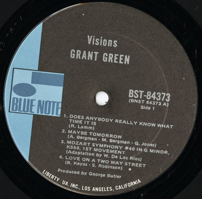 Grant Green / グラント・グリーン / Visions (BST-84373)
