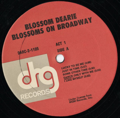 Blossom Dearie / ブロッサム・ディアリー / Blosoms On Broadway (DARC-2-1105)