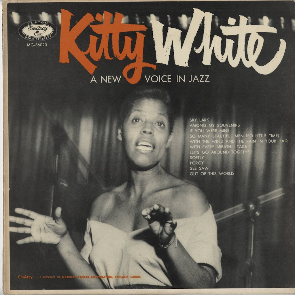 Kitty White - A New Voice In Jazz (MG-36020) 1955 US EmArcy｜中古LP