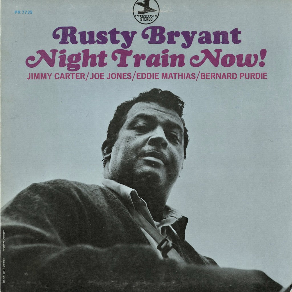 Rusty Bryant – Night Train Now! (PRST-7735) 1969 US Prestige｜中古LP