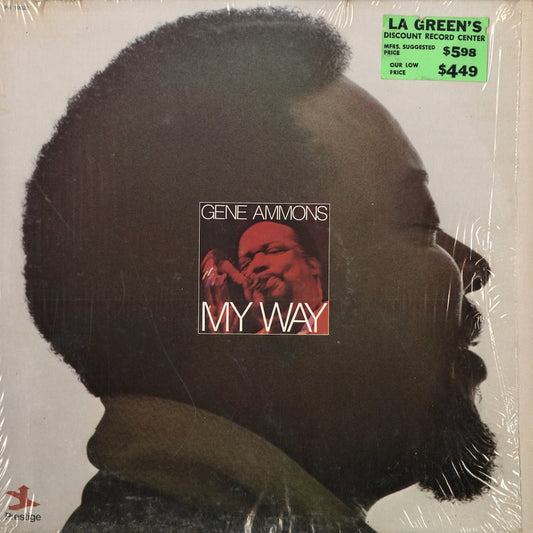 Gene Ammons - My Way (PRT 10022) 1971 US Prestige｜中古LP