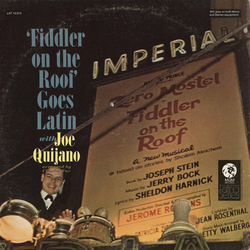 Joe Quijano / Fiddler On The Roof Goes Latin (LAT 10,013) MGM