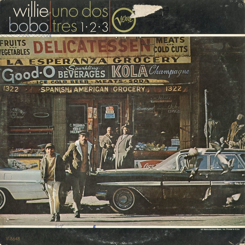 ウィリー・ボボ / Willie Bobo『Uno Dos Tres』(V-8648) 66 US Verve
