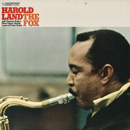 Harold Land - The Fox (LAX 3037) 1975 JPN Contemporary｜中古LP