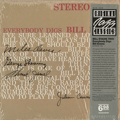 Bill Evans / ビル・エヴァンス / Everybody Digs (OJC-068)
