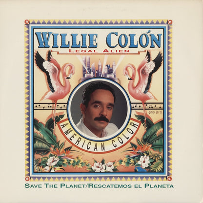Willie Colón『Color Americano』1990年US CBS盤LP（DCL-80351）ウィリー・コロン サルサ名作