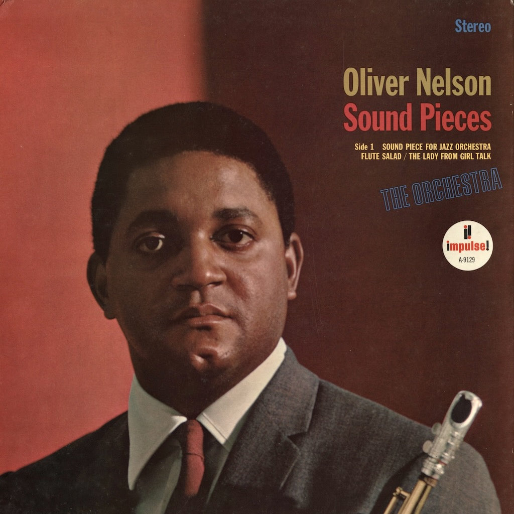 Oliver Nelson Sound Pieces AS-9129 LP 1972 USA Impulse Stereo Red Black Label