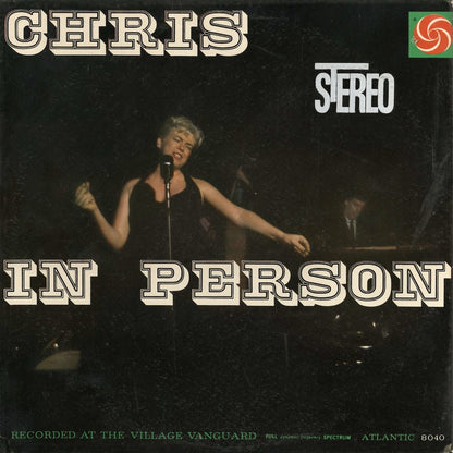 Chris Connor / Chris In Person (SD-8040) Atlantic