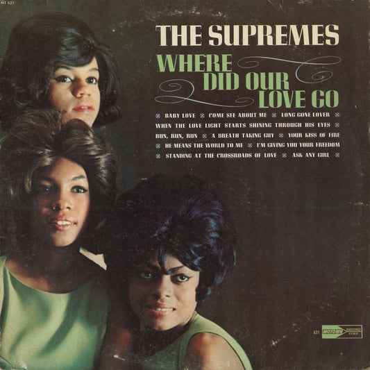 The Supremes - Where Did Our Love Go (M 621) 1964 US Motown｜中古LP