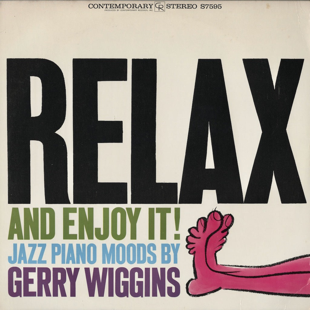 Gerry Wiggins / ゲリー・ウィギンス / Relax And Enjoy It!  (OJC-173)