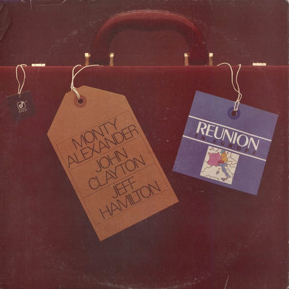 Monty Alexander - Reunion In Europe (CJ 231) 1984 US Concord Jazz｜中古LP