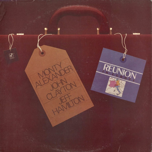 Monty Alexander - Reunion In Europe (CJ 231) 1984 US Concord Jazz｜中古LP