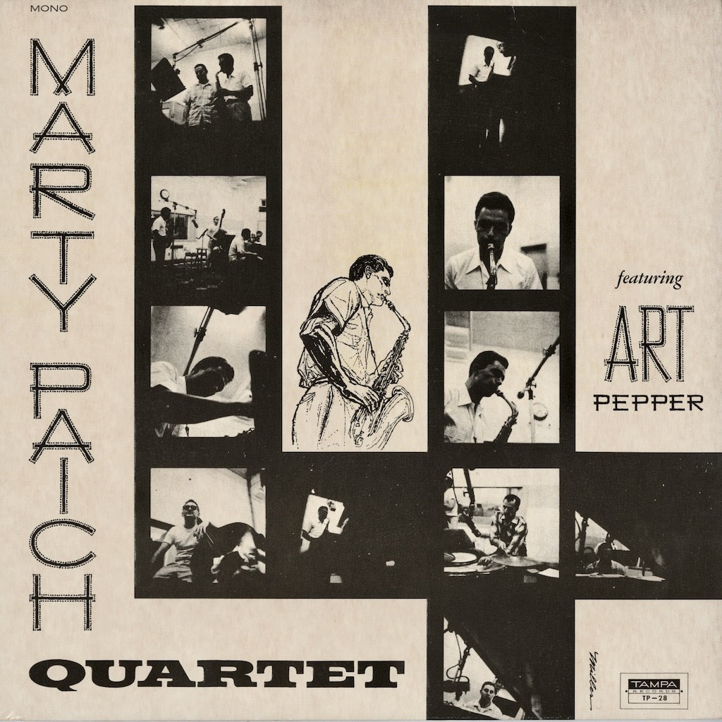 The Marty Paich Quartet Featuring Art Pepper / マーティー・ペイチ / S.T. (VSOP 10)
