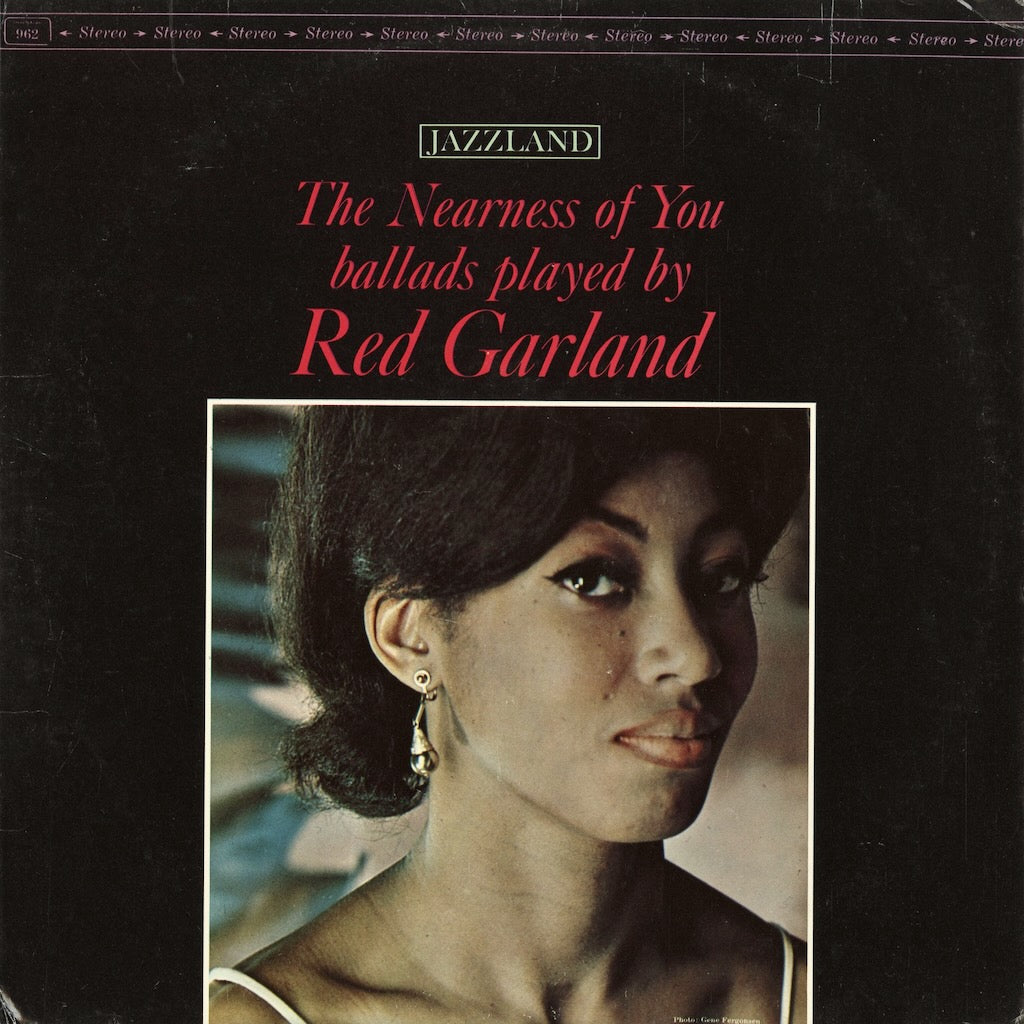 Red Garland / The Nearness Of You (JLP 962) Jazzland