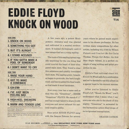 Eddie Floyd / エディー・フロイド / Knock On Wood (714)