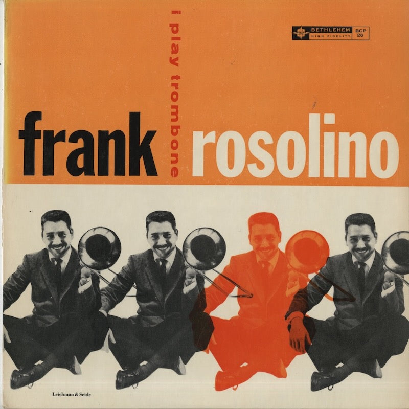 Frank Rosolino / フランク・ロソリーノ / I Play Trombone (BCP-26)