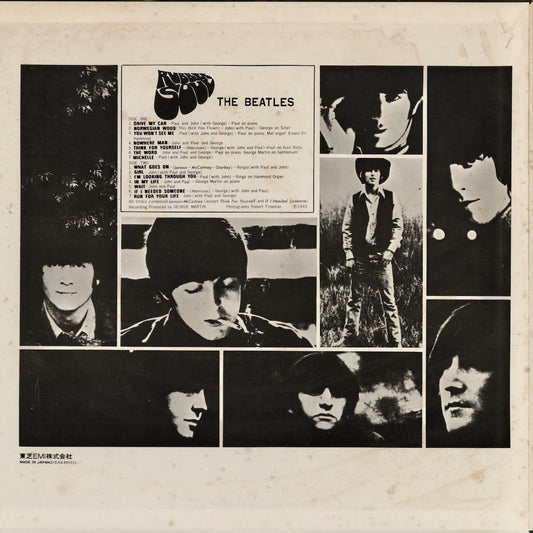 The Beatles – Rubber Soul (EAS-80555) LP 1976 JPN Apple - 東芝EMI | 中古LP