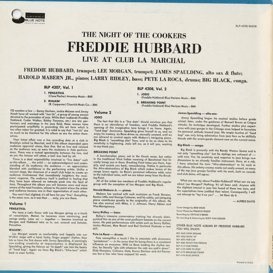 Freddie Hubbard - The Night Of The Cookers Volume 2 (BST-84208) 1977 US Blue Note｜中古LP