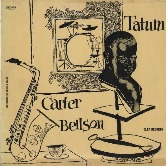 Art Tatum - Benny Carter - Louis Bellson / The Tatum-Carter-Bellson Trio (MG C-643)