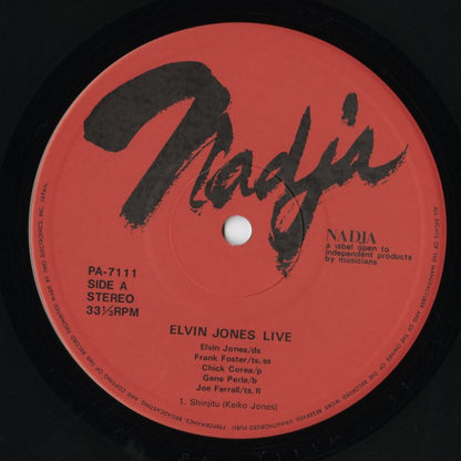 Elvin Jones / エルヴィン・ジョーンズ / Live (PA-7111)