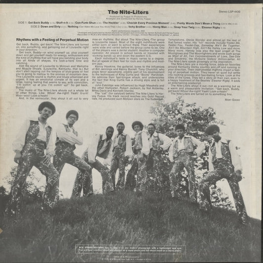 The Nite-Liters / ナイト・ライターズ / The Nite-Liters (LSP-4430)