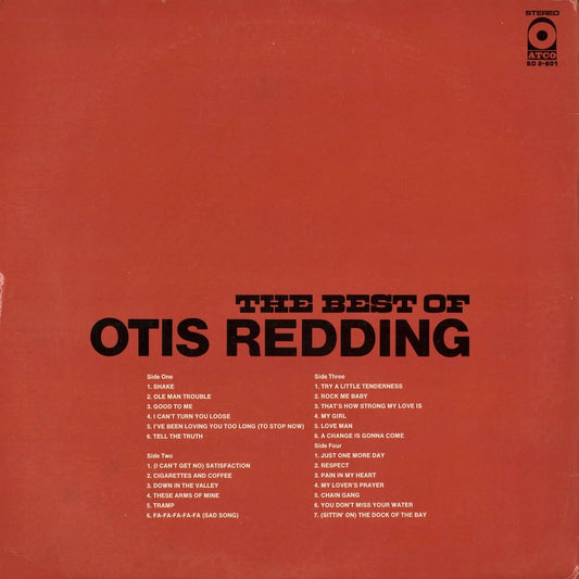 Otis Redding - Best Of Otis Redding (SD 2-801) 1979 US Atco｜中古LP