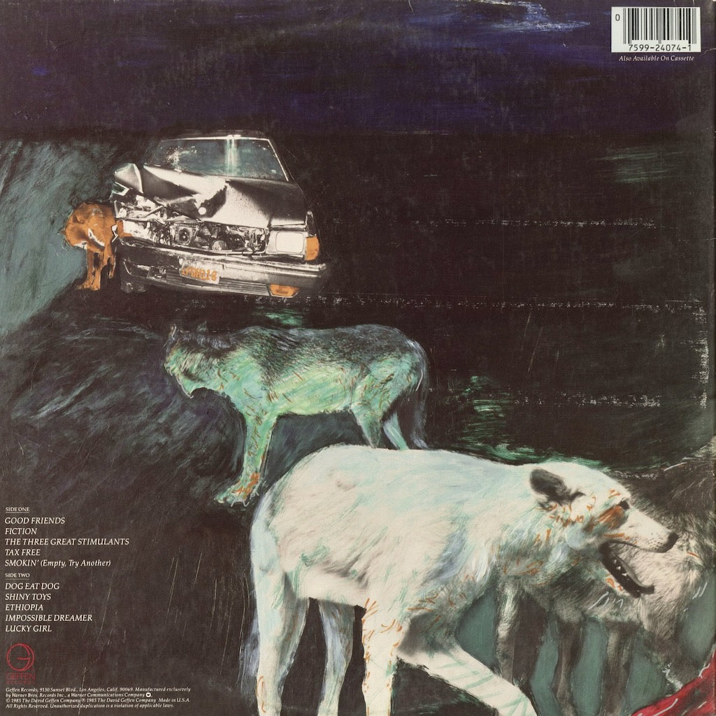 Joni Mitchell - Dog Eat Dog (GHS 24074) 1985 US Geffen｜中古LP
